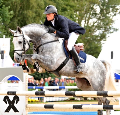 Cristallo 1 da Cornet Obolenksy stallone salto di Ludger Beerbaum della Equine Evolution