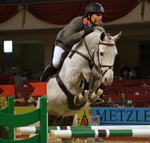 Cristallo 1 da Cornet Obolenksy stallone salto di Ludger Beerbaum della Equine Evolution